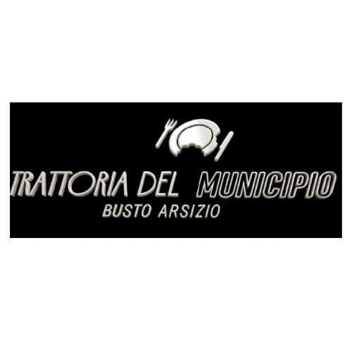 logo bianco trattoria del municipio